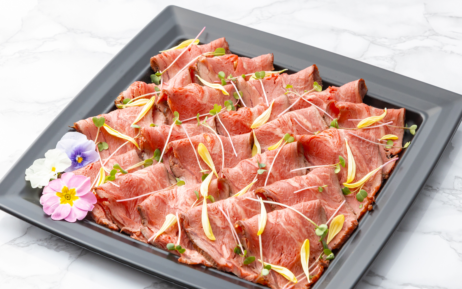 ローストビーフ　和風ソース